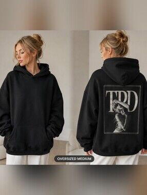Taylor Swift  Authentic TTPD Graphic Hoodie